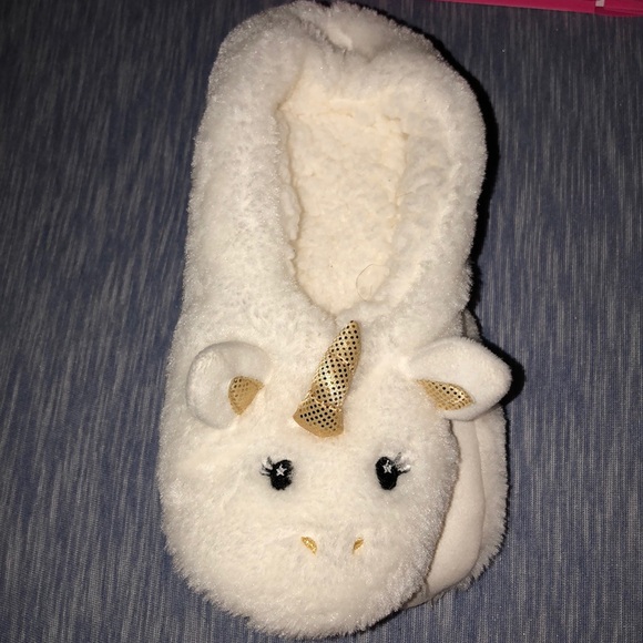 Unicorn slipper socks